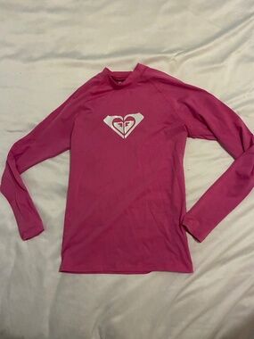 ROXY Pink Rashguard